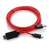 Picture of Micro-USB To HDMI Cable-Red