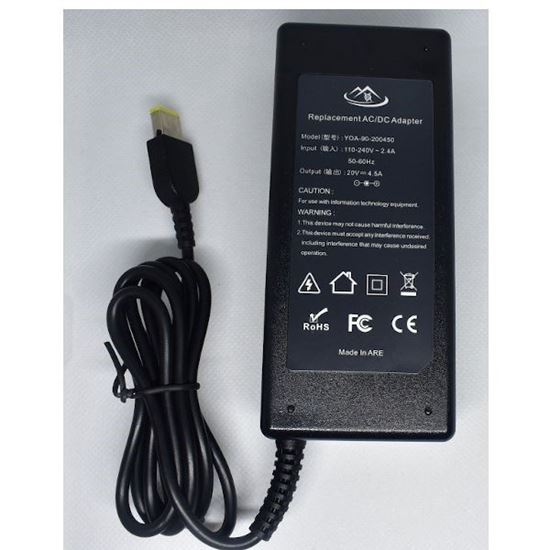 صورة YOA  Adapter Lenovo 20V-4.5A USB