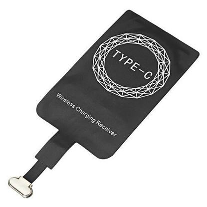 Picture of Wireless Charging Receiver Card For All Type-C Devices - Black