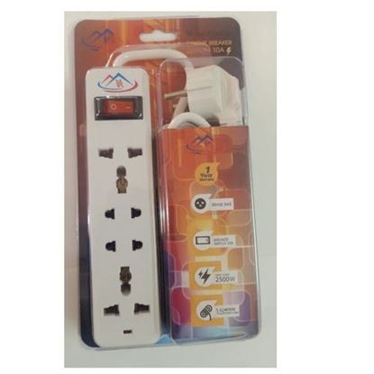 Picture of 214 -Power Strip - 4 AC -White