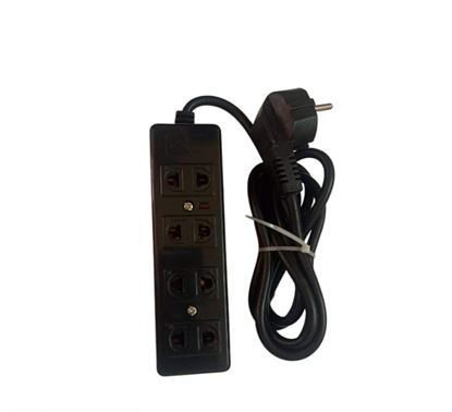 Picture of 328 -  Power Strip - 4 AC-Black