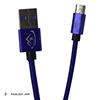 صورة Braided Micro-USB Data Cable  - blue