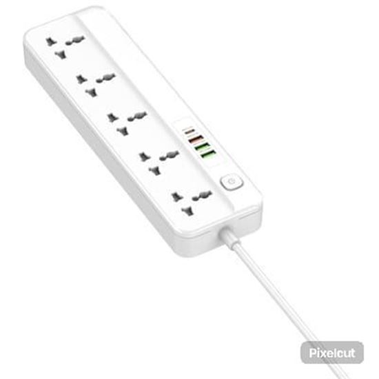 compuhome. 5 AC Outlets Universal Power Strip SC5415